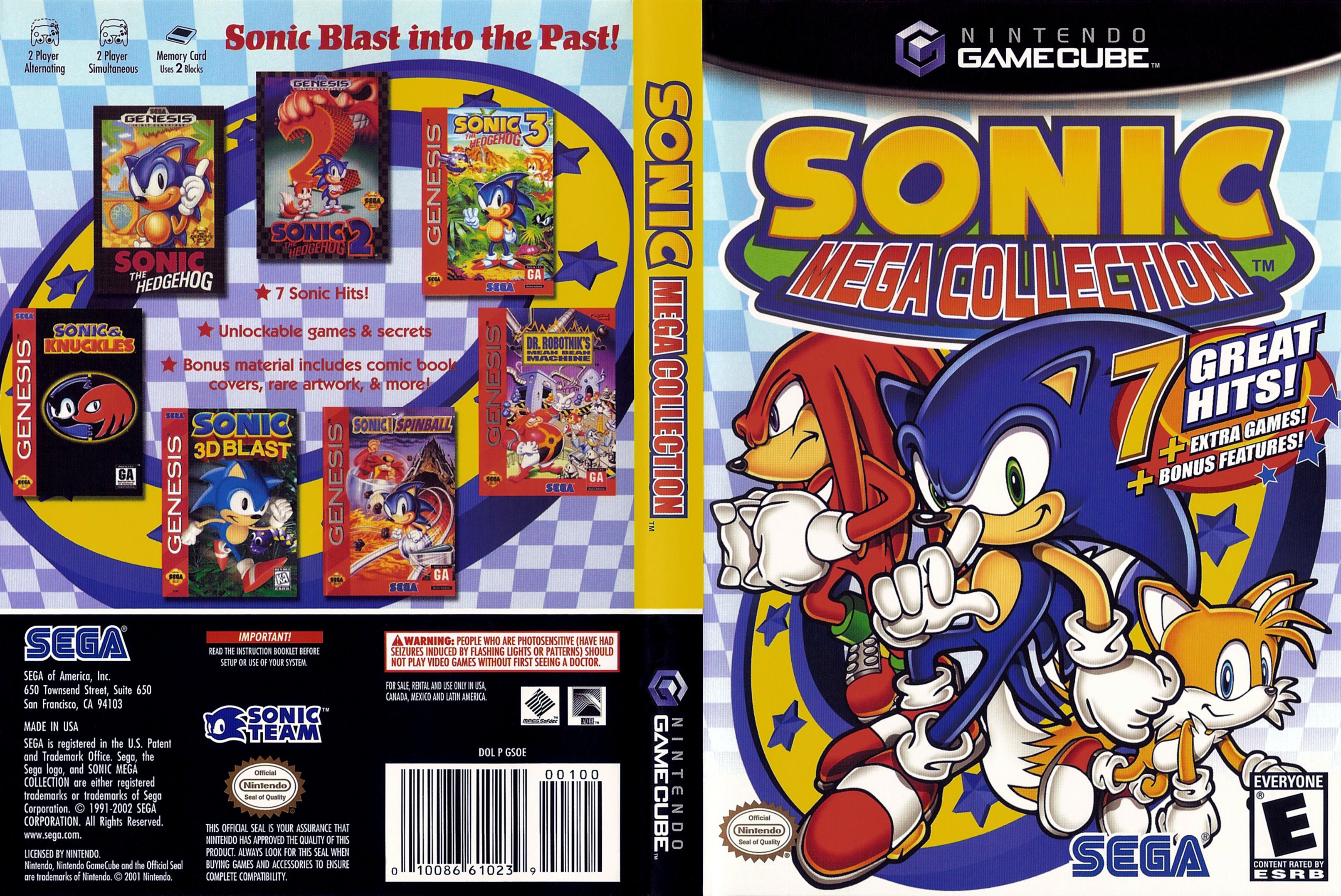 Sonic Mega Collection ISO
